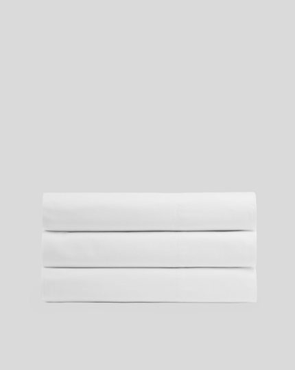 Brushed Cotton Top Sheet (White)