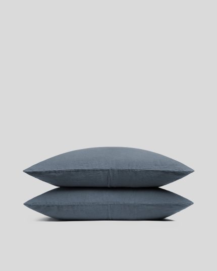 Linen Pillowcase Set (Dusk)