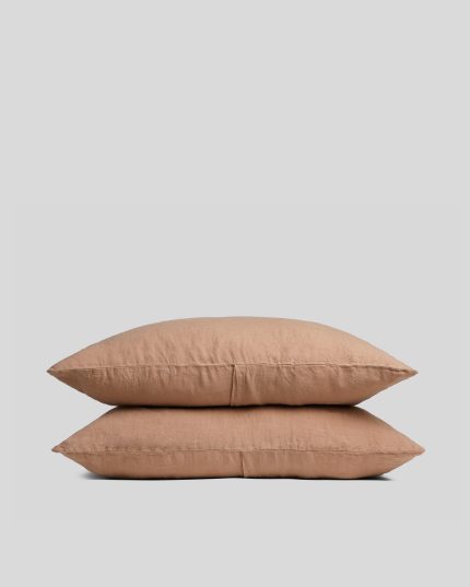 Linen Pillowcase Set (Adobe)