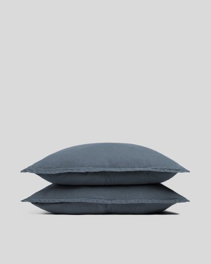 Linen Sham Set (Dusk)
