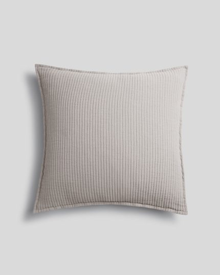 Matelasse Euro Sham (Bone)