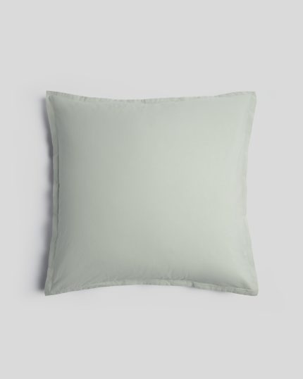 Percale Euro Sham - FINAL SALE (Sage)