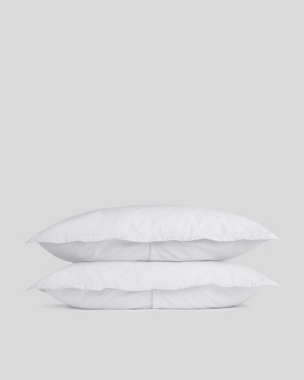 Percale Sham Set (White)