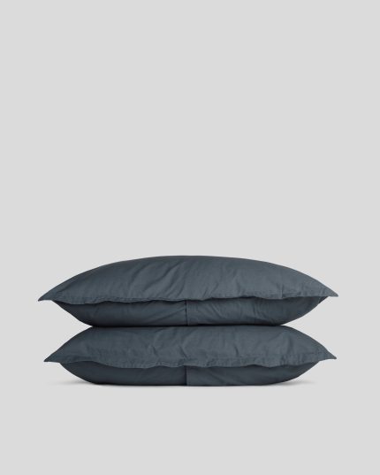Percale Sham Set (Dusk)