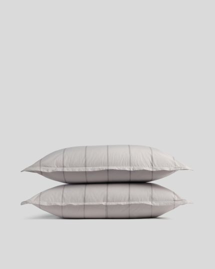 Percale Sham Set (Pebble Stripe)