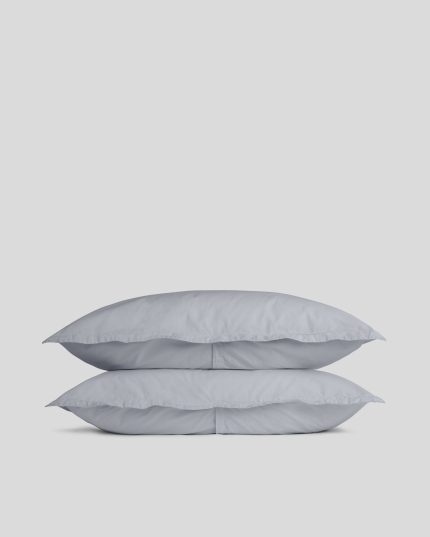 Percale Sham Set (Sky)