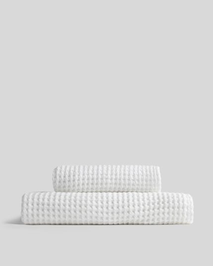 Waffle Towels (White)